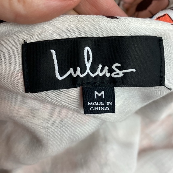 Lulu’s Floral Sleeveless Shift Dress Size Medium - Picture 3 of 7